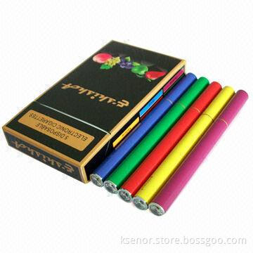 Electronic Cigarettes with 500 Puffs, 280mAh Battery Capacity